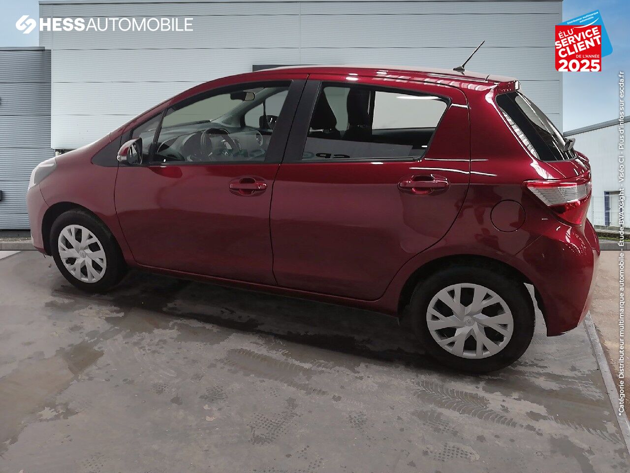 Véhicule d'occasion TOYOTA YARIS 110 VVT-I FRANCE 5P MY19 chez Toyota Metz