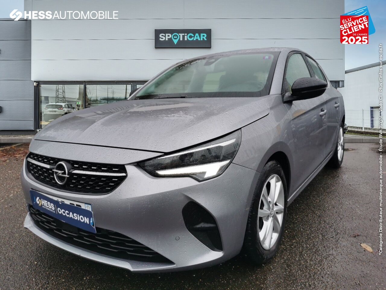 Véhicule d'occasion OPEL CORSA 1.2 TURBO 100CH ELEGANCE GPS CAMERA RADAR AV/AR chez Opel Metz