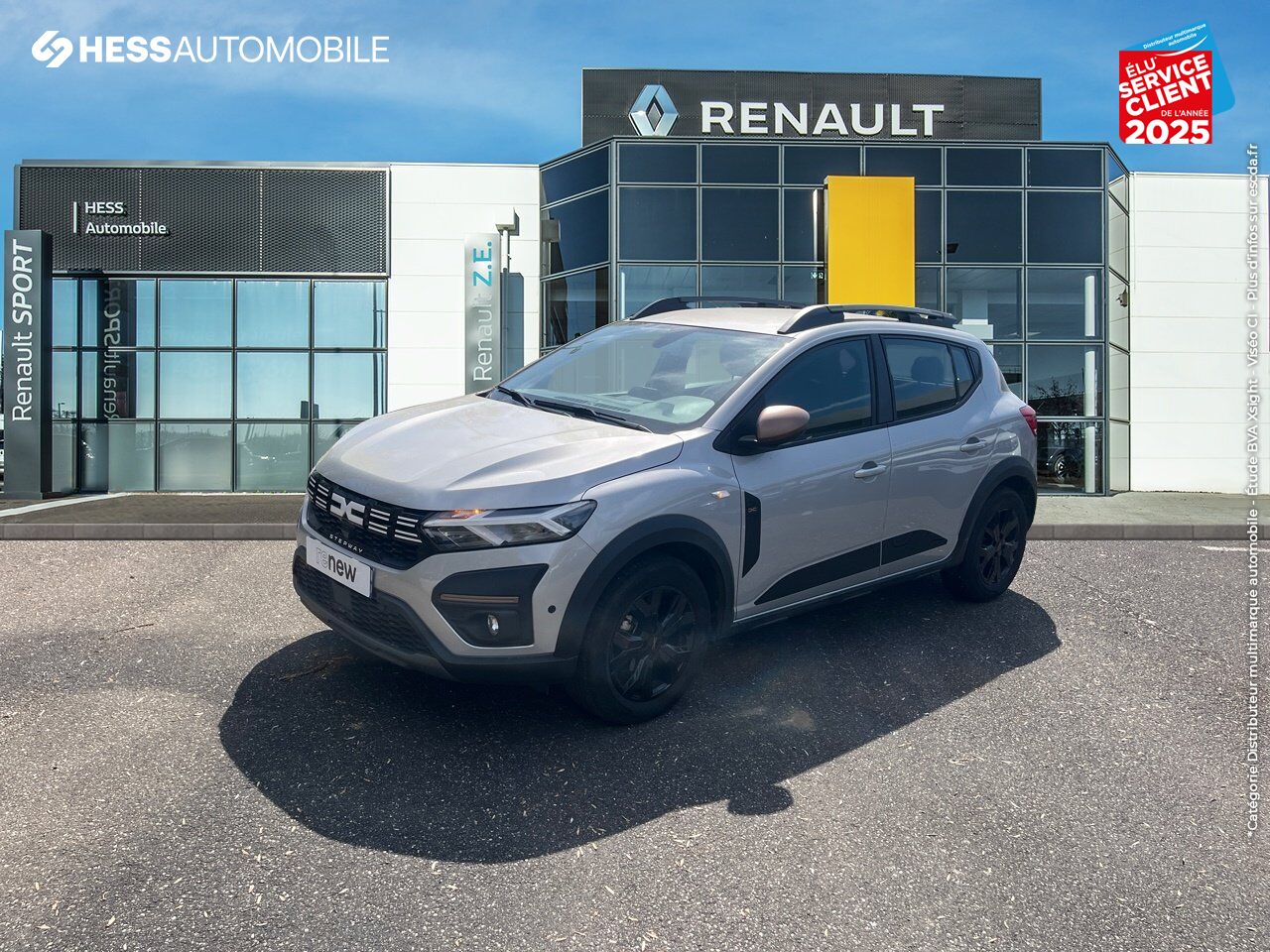 Véhicule d'occasion DACIA SANDERO 1.0 ECO-G 100CH STEPWAY EXTREME + GPS CAMERA chez Toyota Saint Dizier