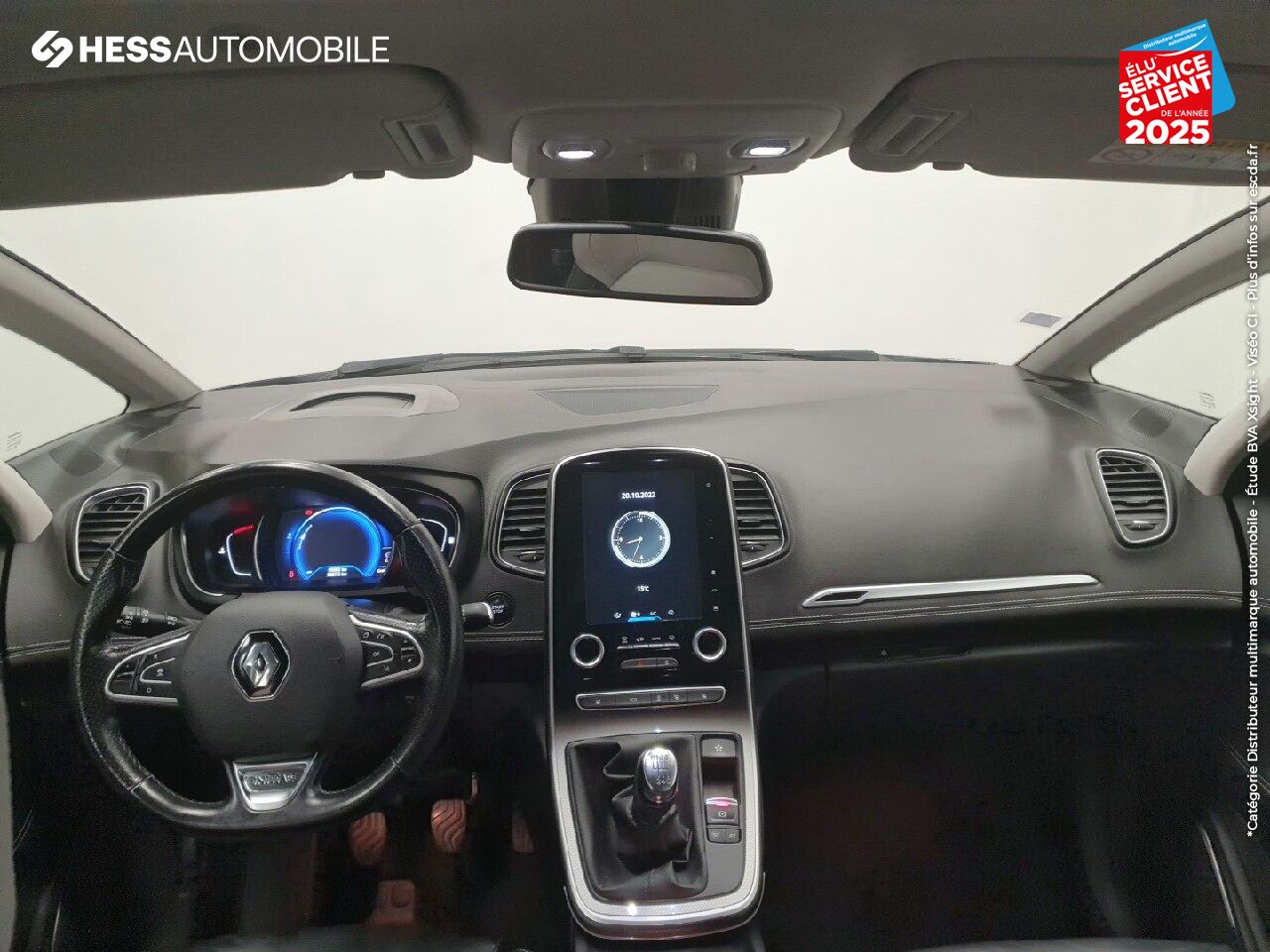Véhicule d'occasion RENAULT SCENIC 1.6 DCI 130CH ENERGY INITIALE PARIS CUIR SIEGE CHAUF GPS CAMERA PARK ASSIST chez Renault Strasbourg
