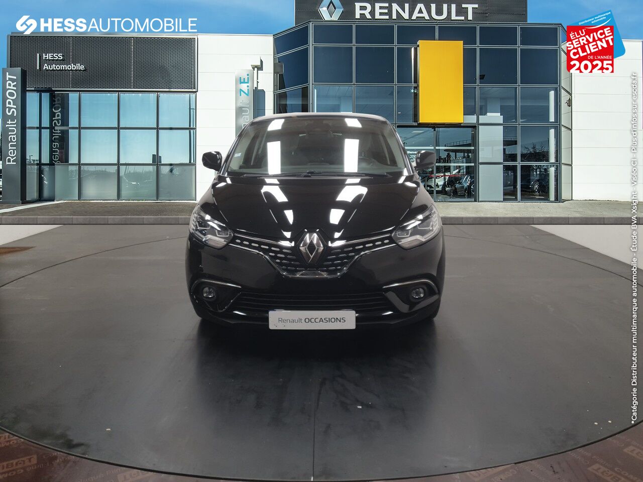 Véhicule d'occasion RENAULT SCENIC 1.6 DCI 130CH ENERGY INITIALE PARIS CUIR SIEGE CHAUF GPS CAMERA PARK ASSIST chez Renault Strasbourg
