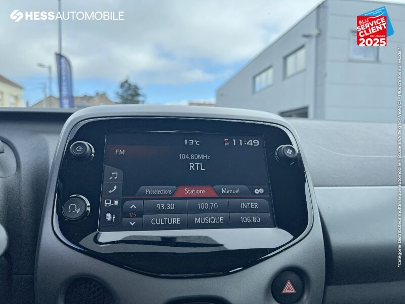 Véhicule d'occasion TOYOTA AYGO 1.0 VVT-I 72CH X-PLAY 5P MY20 chez Toyota Belfort