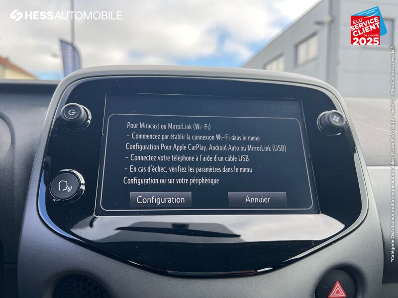 Véhicule d'occasion TOYOTA AYGO 1.0 VVT-I 72CH X-PLAY 5P MY20 chez Toyota Belfort