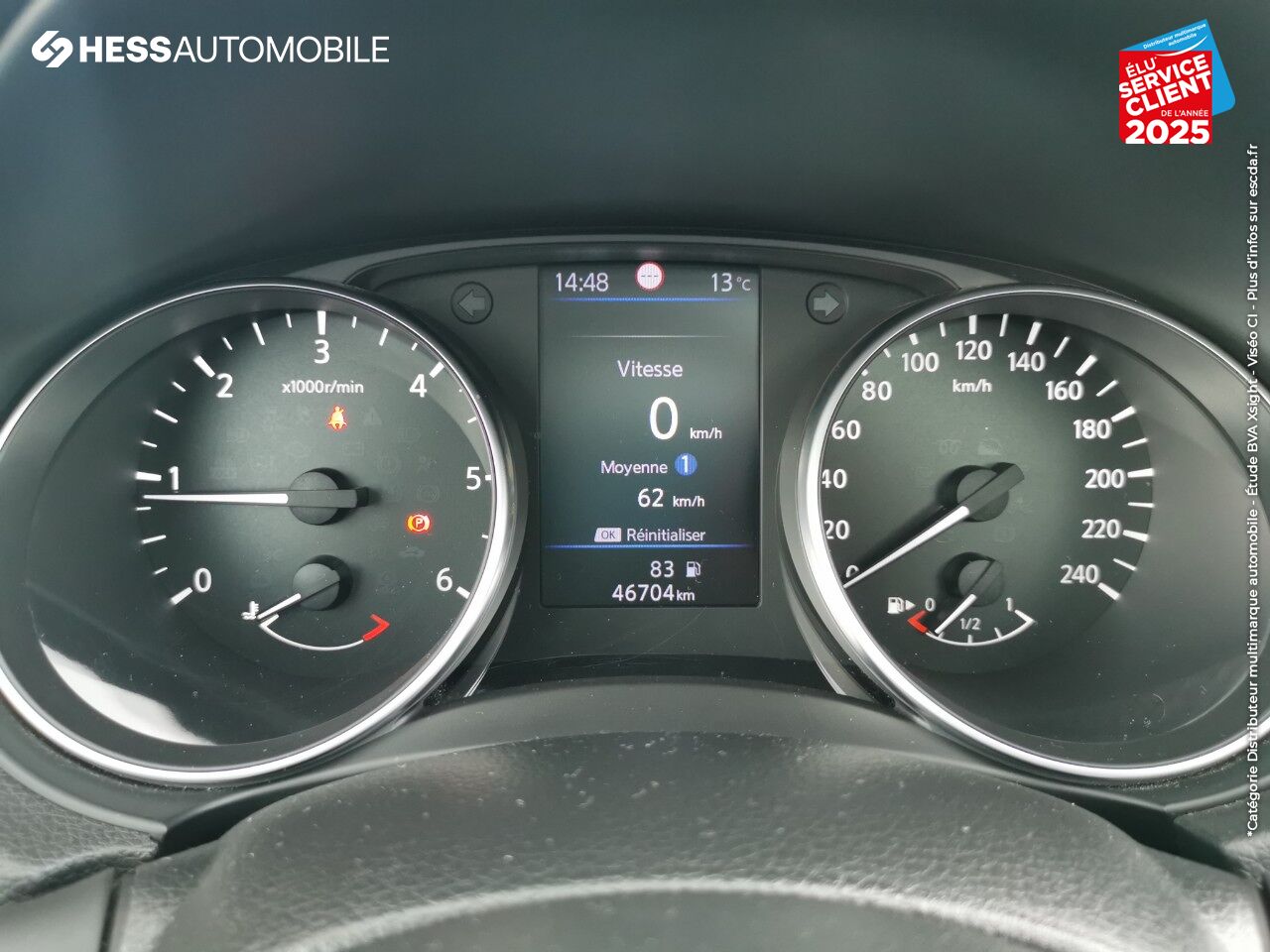 Véhicule d'occasion NISSAN QASHQAI 1.5 DCI 115CH N-CONNECTA TPANO GPS CAM360 chez Nissan Thionville