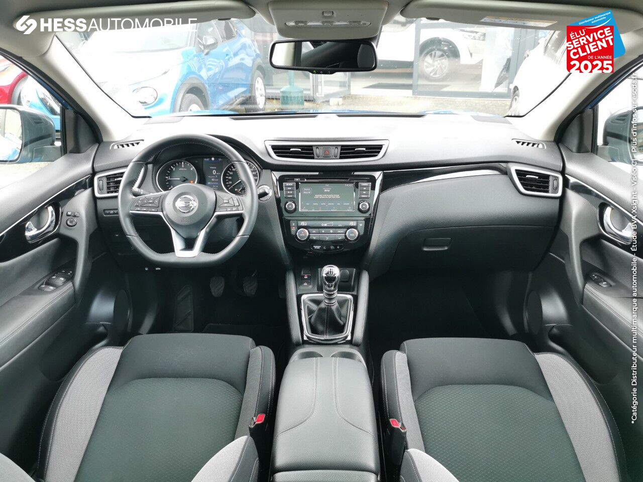 Véhicule d'occasion NISSAN QASHQAI 1.5 DCI 115CH N-CONNECTA TPANO GPS CAM360 chez Nissan Thionville