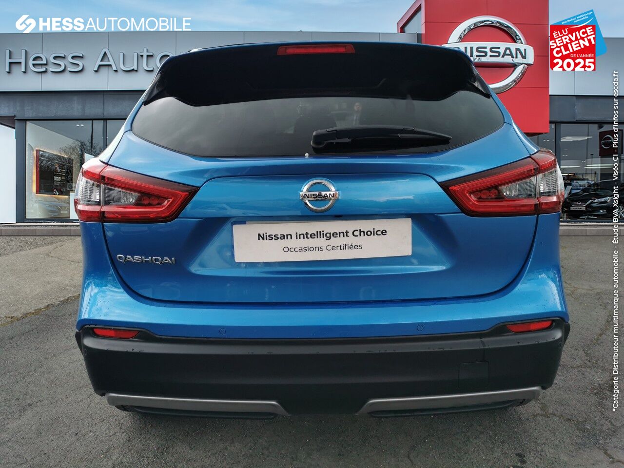 Véhicule d'occasion NISSAN QASHQAI 1.5 DCI 115CH N-CONNECTA TPANO GPS CAM360 chez Nissan Thionville