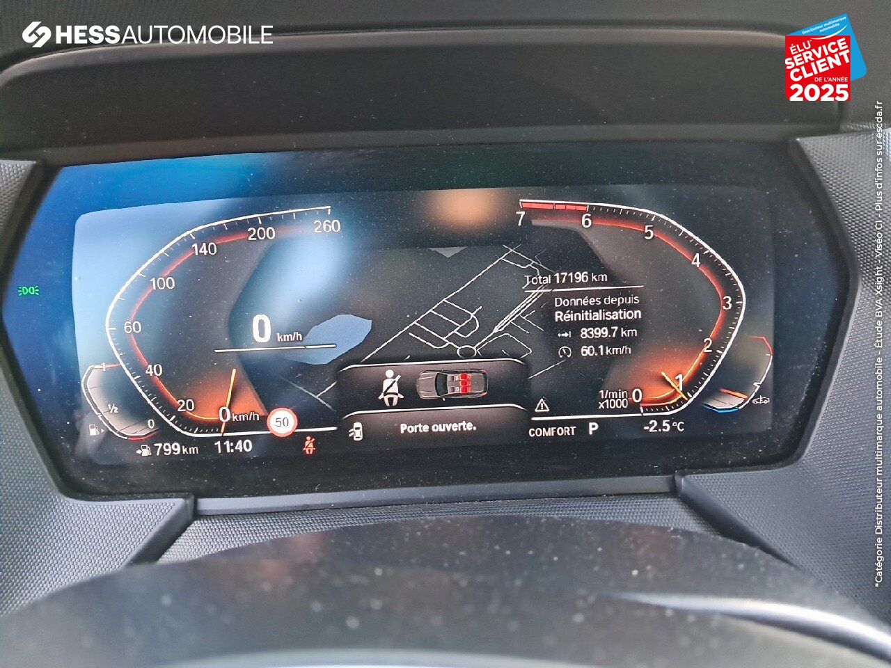 Véhicule d'occasion BMW SERIE 1 118IA 136CH M SPORT DKG7 chez BMW Belfort