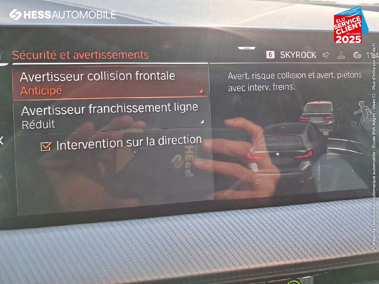 Véhicule d'occasion BMW SERIE 1 118IA 136CH M SPORT DKG7 chez BMW Belfort