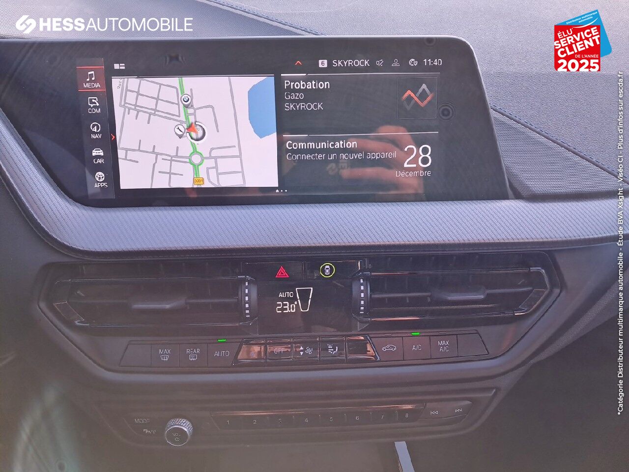 Véhicule d'occasion BMW SERIE 1 118IA 136CH M SPORT DKG7 chez BMW Belfort