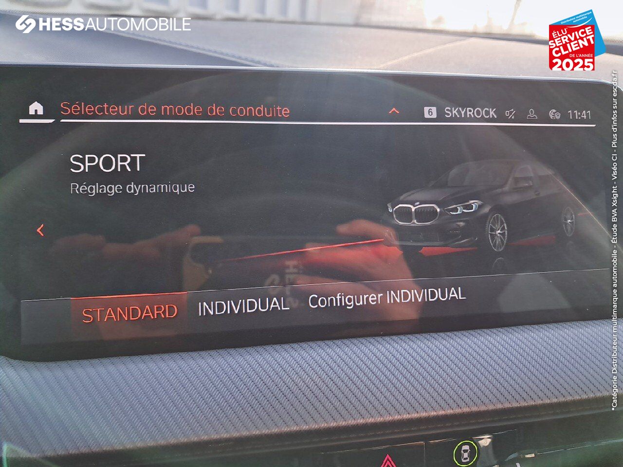 Véhicule d'occasion BMW SERIE 1 118IA 136CH M SPORT DKG7 chez BMW Belfort