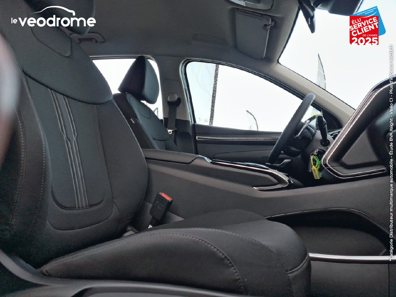 Véhicule d'occasion HYUNDAI TUCSON 1.6 T-GDI 230CH HYBRID BUSINESS BVA6 APPLE CARPLAY/ANDROID AUTO CAMERA chez Le Veodrome
