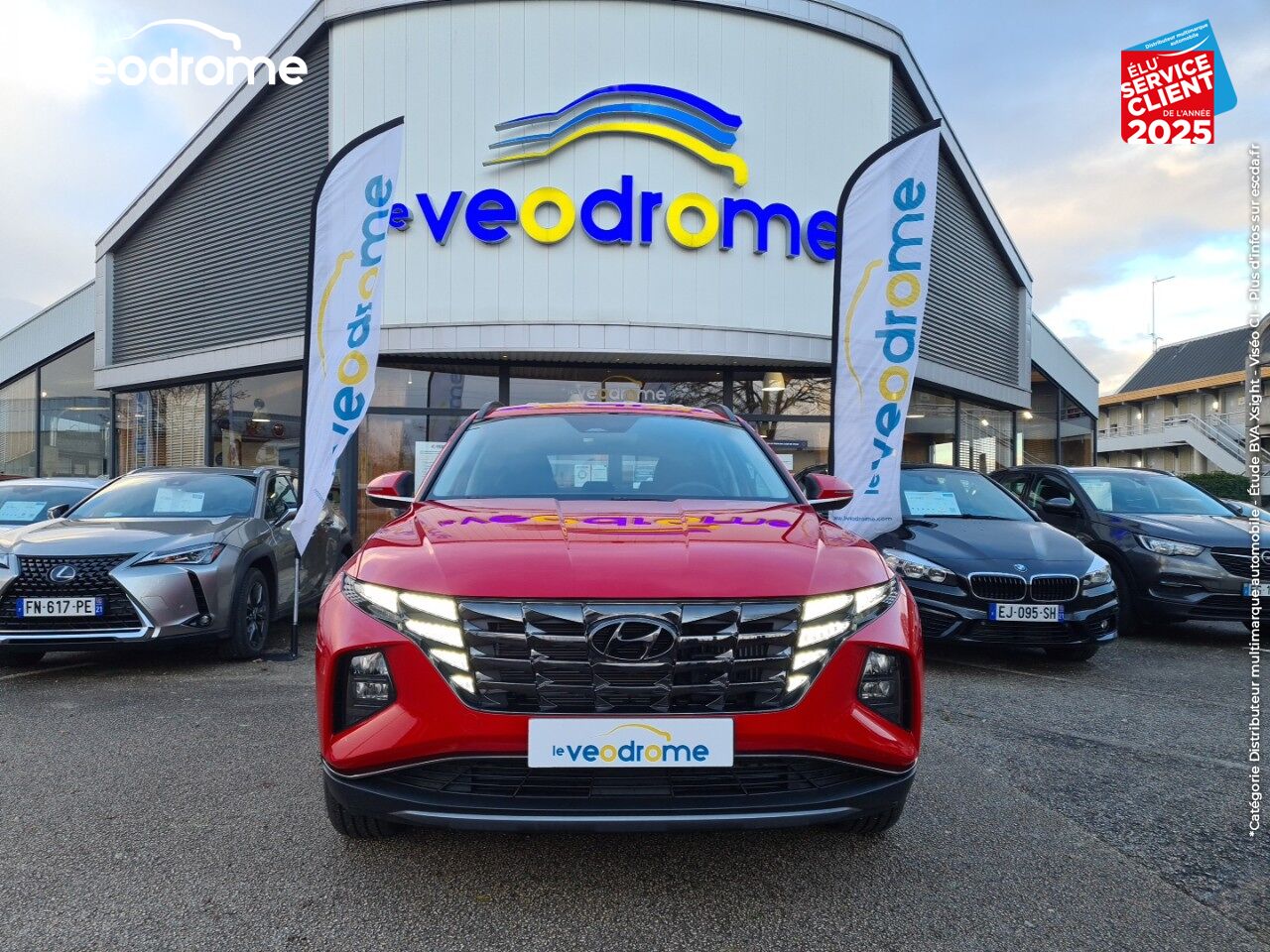 Véhicule d'occasion HYUNDAI TUCSON 1.6 T-GDI 230CH HYBRID BUSINESS BVA6 APPLE CARPLAY/ANDROID AUTO CAMERA chez Le Veodrome
