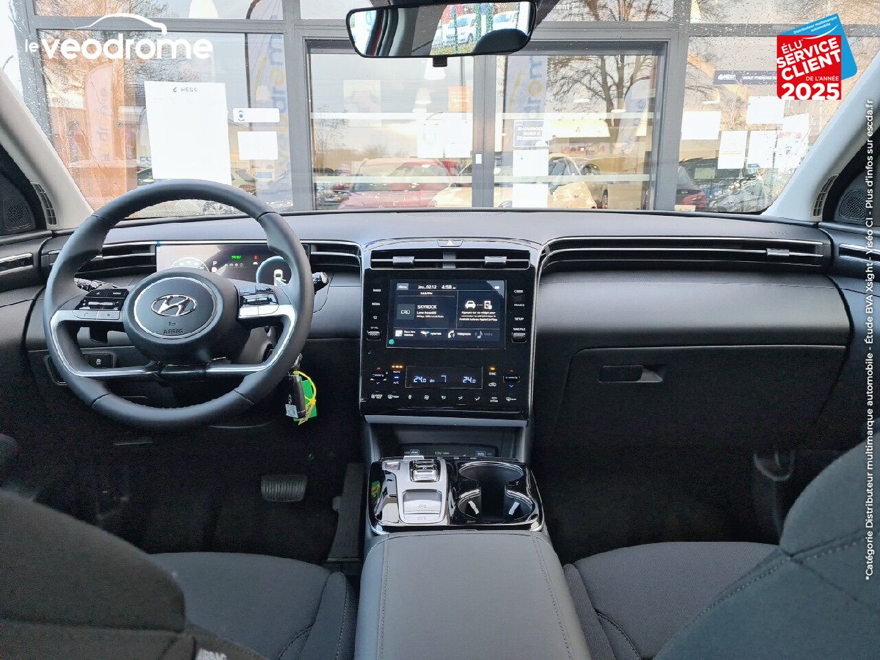 Véhicule d'occasion HYUNDAI TUCSON 1.6 T-GDI 230CH HYBRID BUSINESS BVA6 APPLE CARPLAY/ANDROID AUTO CAMERA chez Le Veodrome