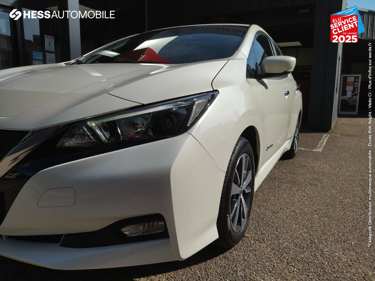 Véhicule d'occasion NISSAN LEAF 150CH 40KWH ACENTA 19 SIEGE CHAUFF GPS CAMERA chez Nissan Metz