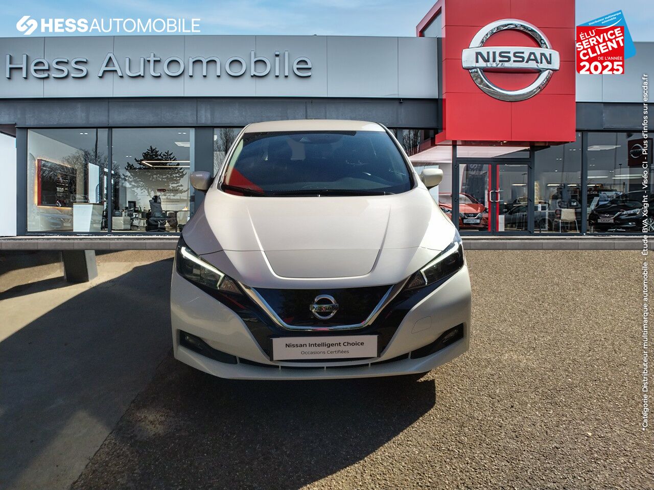 Véhicule d'occasion NISSAN LEAF 150CH 40KWH ACENTA 19 SIEGE CHAUFF GPS CAMERA chez Nissan Metz