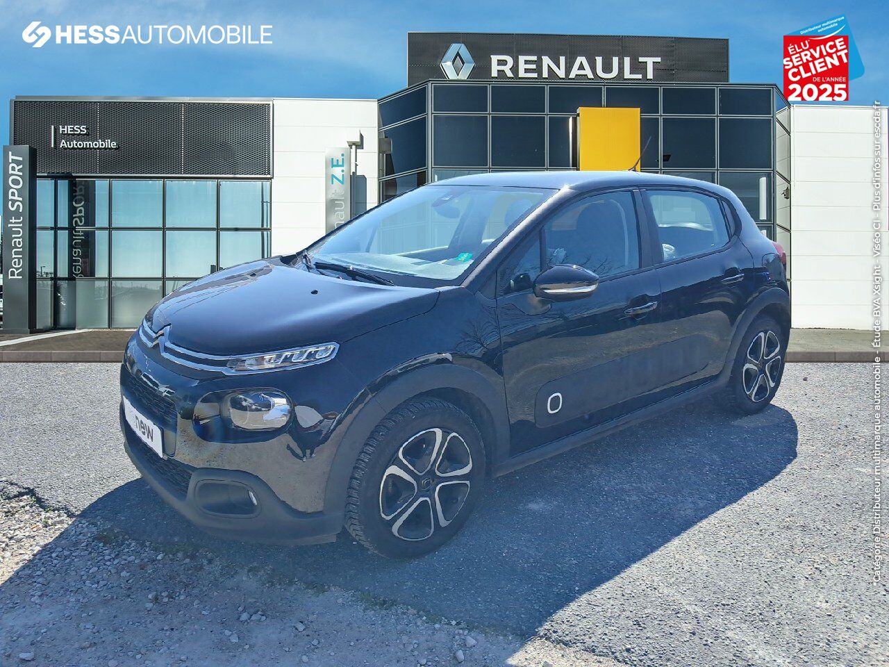 Véhicule d'occasion CITROEN C3 1.2 PURETECH 83CH S/S SHINE CAMERA GPS chez Toyota Thionville