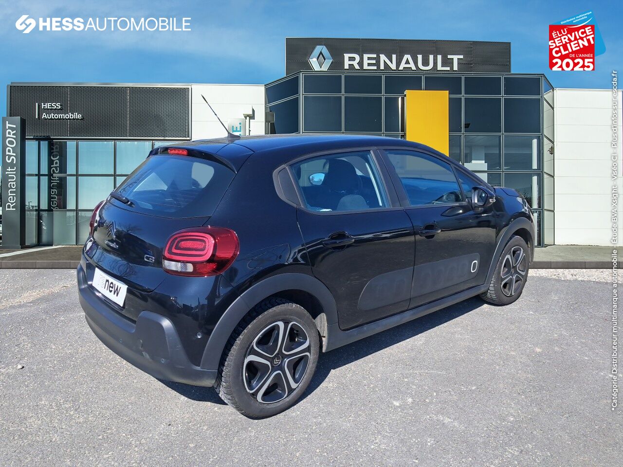 Véhicule d'occasion CITROEN C3 1.2 PURETECH 83CH S/S SHINE CAMERA GPS chez Toyota Thionville