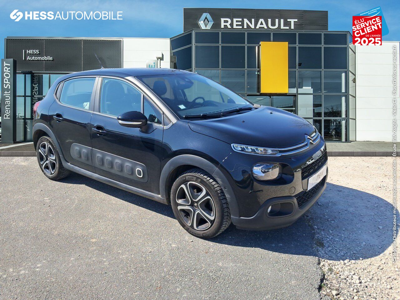 Véhicule d'occasion CITROEN C3 1.2 PURETECH 83CH S/S SHINE CAMERA GPS chez Toyota Thionville