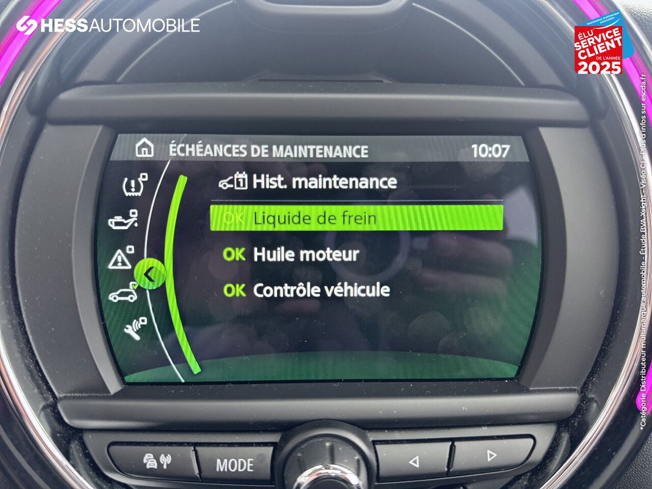 Véhicule d'occasion MINI MINI COOPER 136CH EDITION GREENWICH 115G chez MINI Mulhouse