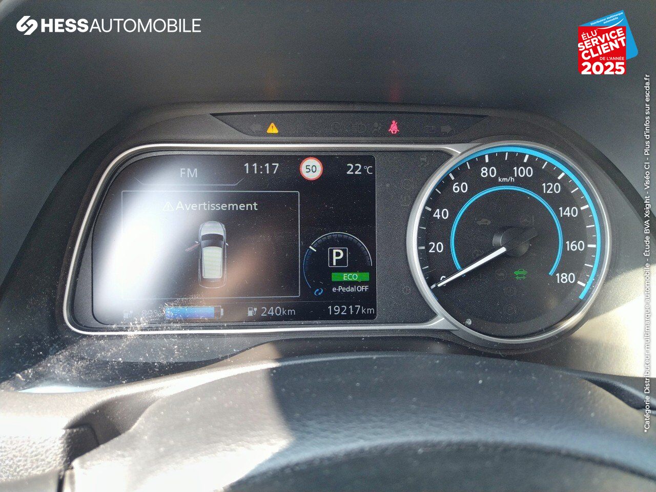 Véhicule d'occasion NISSAN LEAF 150CH 40KWH TEKNA 21.5 chez Nissan Dijon