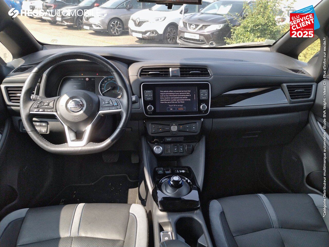 Véhicule d'occasion NISSAN LEAF 150CH 40KWH TEKNA 21.5 chez Nissan Dijon