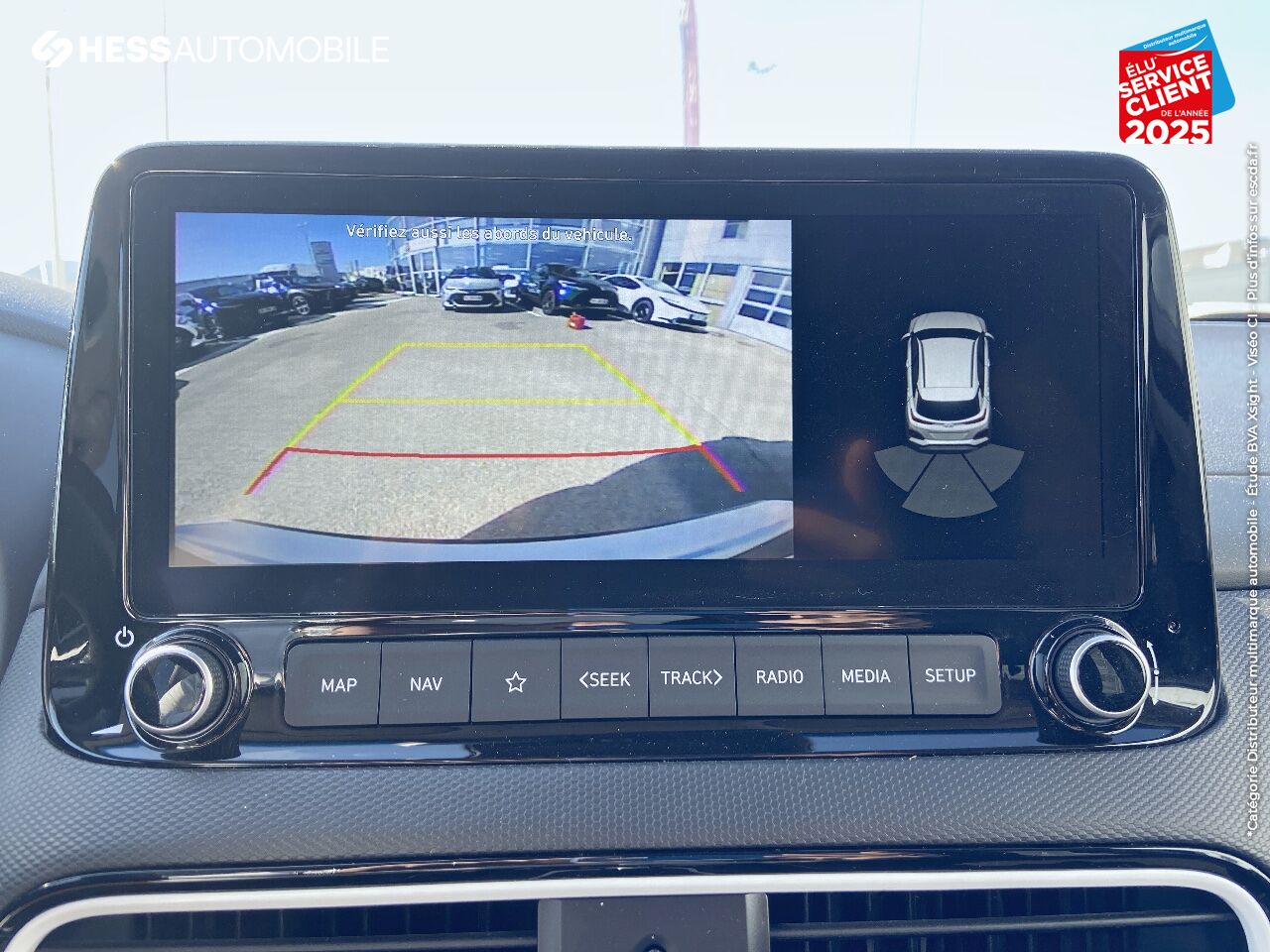 Véhicule d'occasion HYUNDAI KONA 1.6 GDI 141CH HYBRID CREATIVE DCT-6 GPS CAMERA CARPLAY chez Hyundai Reims