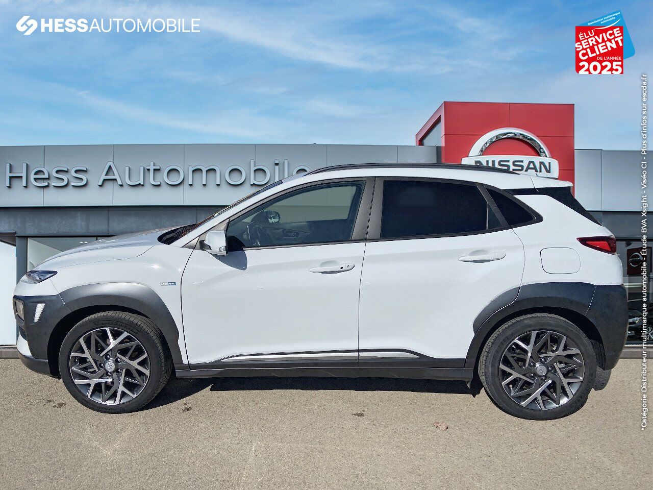Véhicule d'occasion HYUNDAI KONA 1.6 GDI 141CH HYBRID CREATIVE DCT-6 GPS CAMERA CARPLAY chez Hyundai Reims
