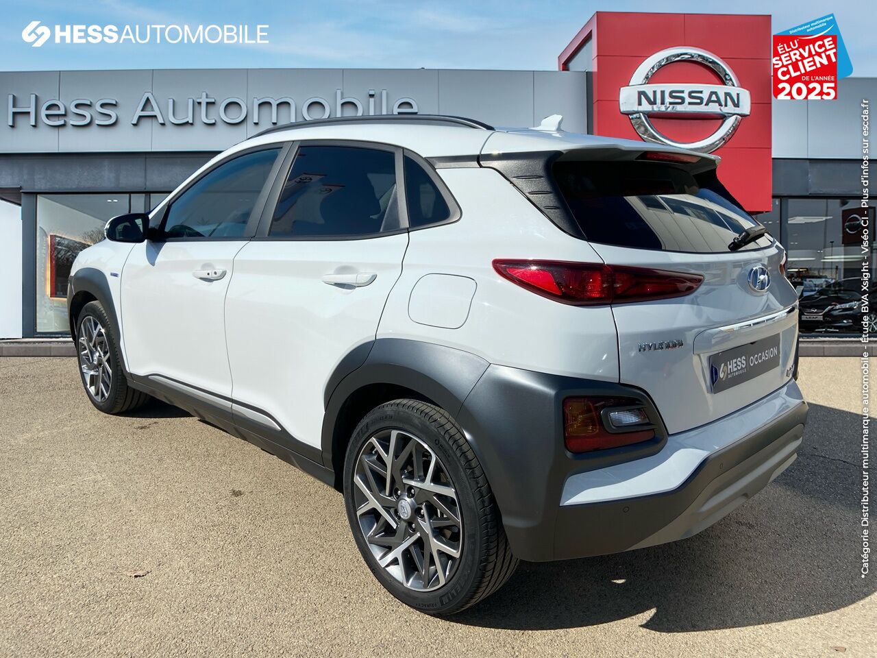 Véhicule d'occasion HYUNDAI KONA 1.6 GDI 141CH HYBRID CREATIVE DCT-6 GPS CAMERA CARPLAY chez Hyundai Reims