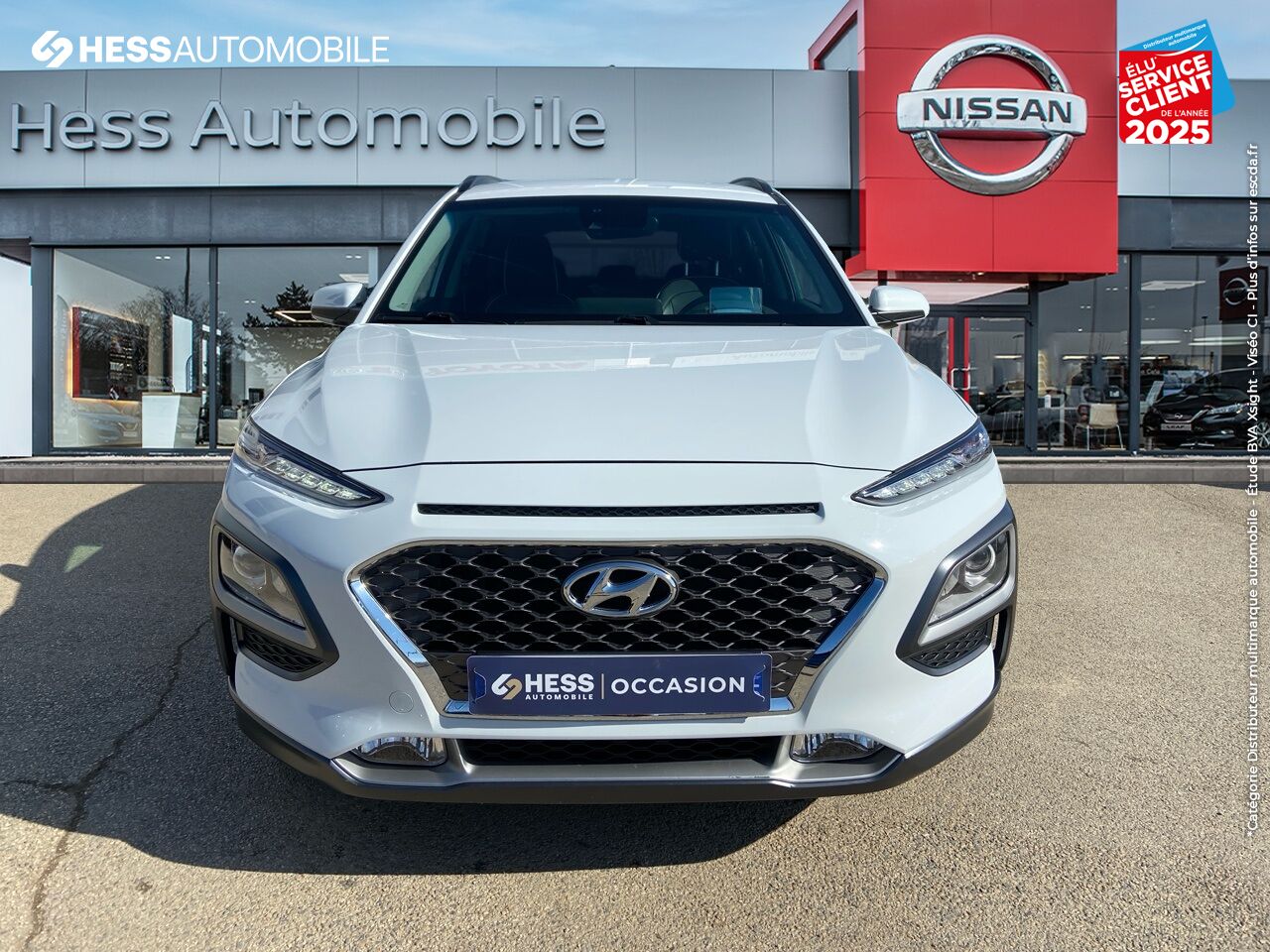 Véhicule d'occasion HYUNDAI KONA 1.6 GDI 141CH HYBRID CREATIVE DCT-6 GPS CAMERA CARPLAY chez Hyundai Reims