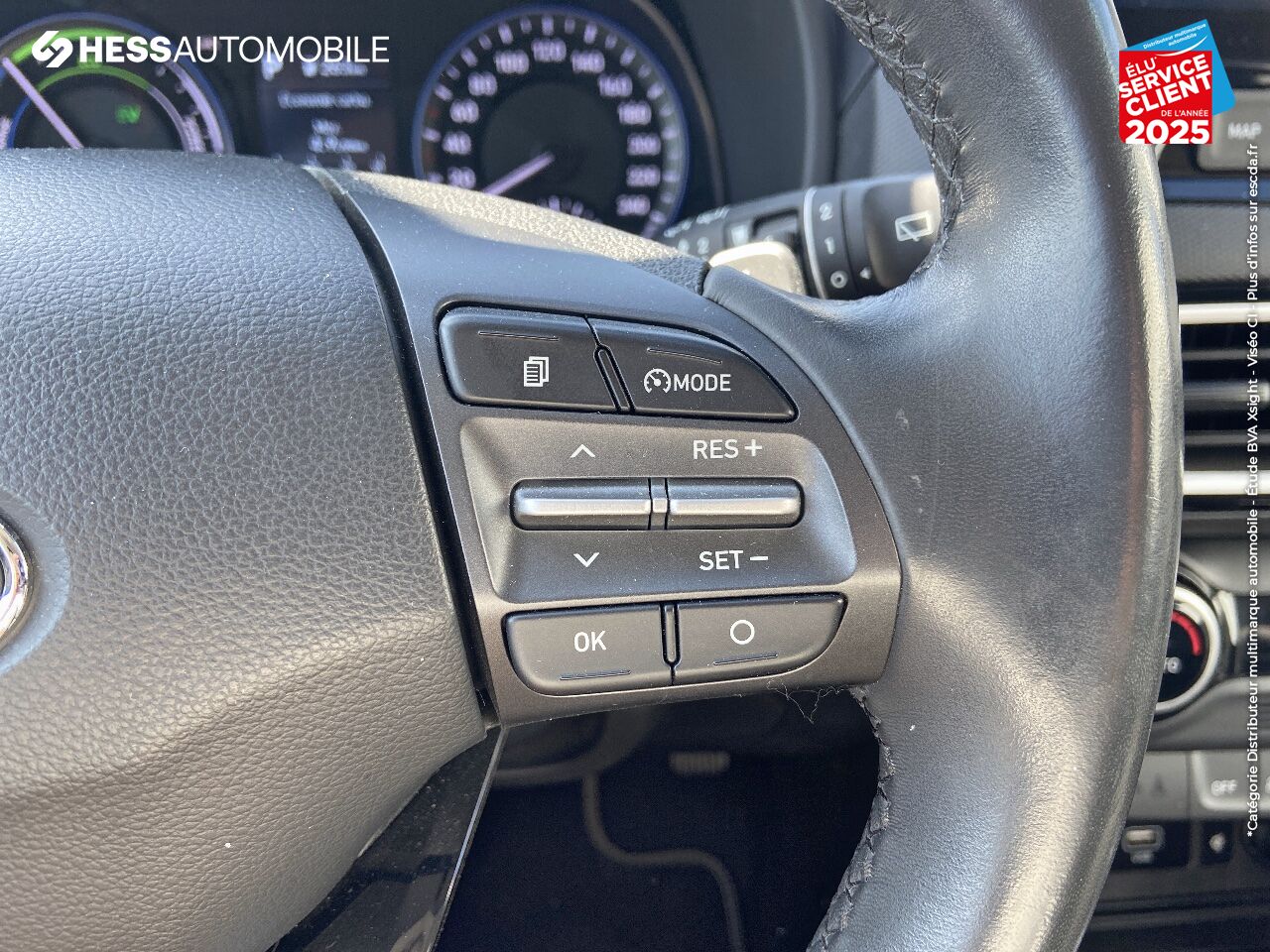 Véhicule d'occasion HYUNDAI KONA 1.6 GDI 141CH HYBRID CREATIVE DCT-6 GPS CAMERA CARPLAY chez Hyundai Reims