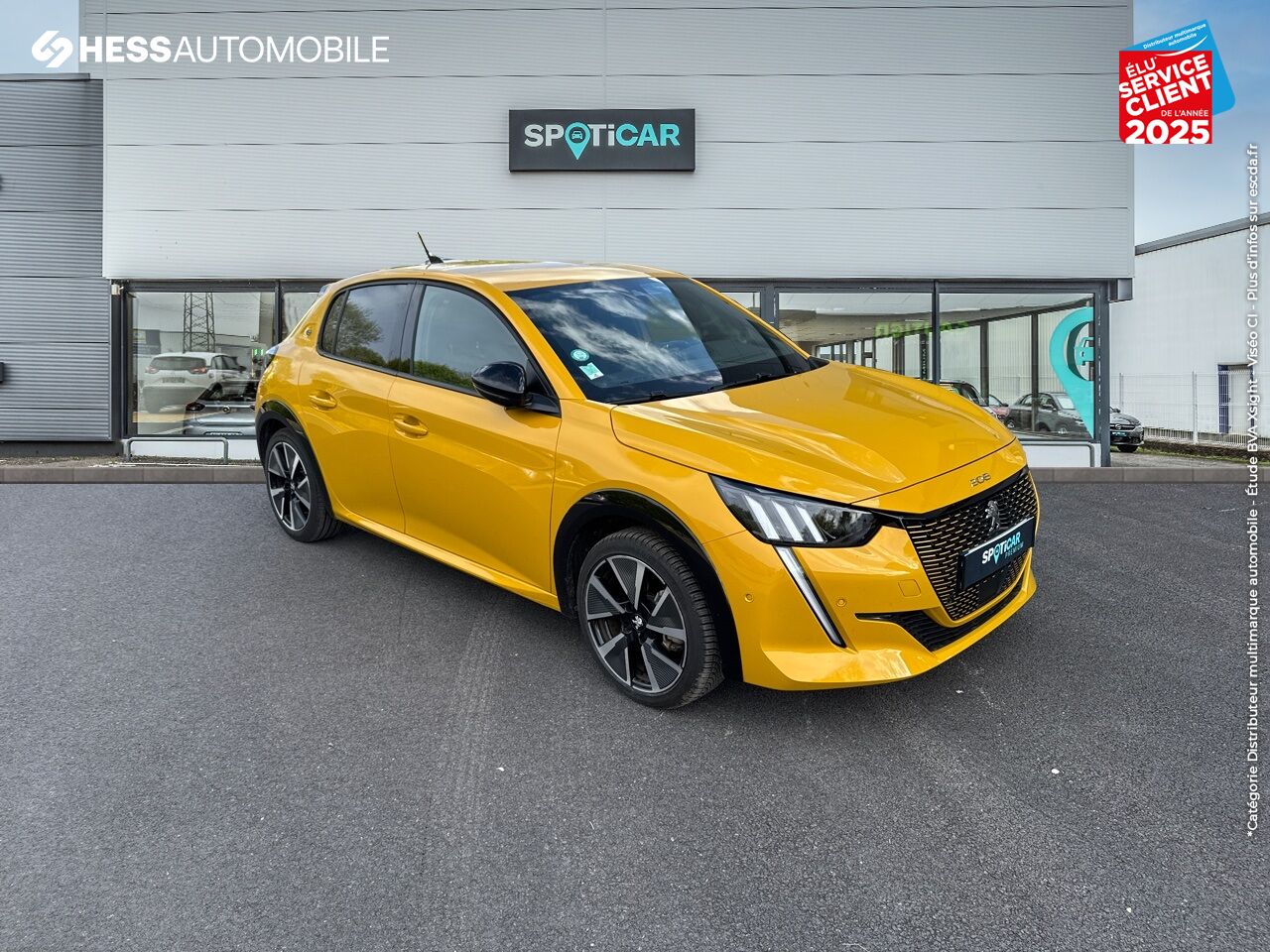 Véhicule d'occasion PEUGEOT 208 E-208 136CH GT CAMERA CARPLAY chez Opel Verdun
