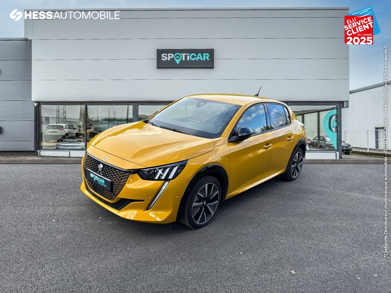 Véhicule d'occasion PEUGEOT 208 E-208 136CH GT CAMERA CARPLAY chez Opel Verdun