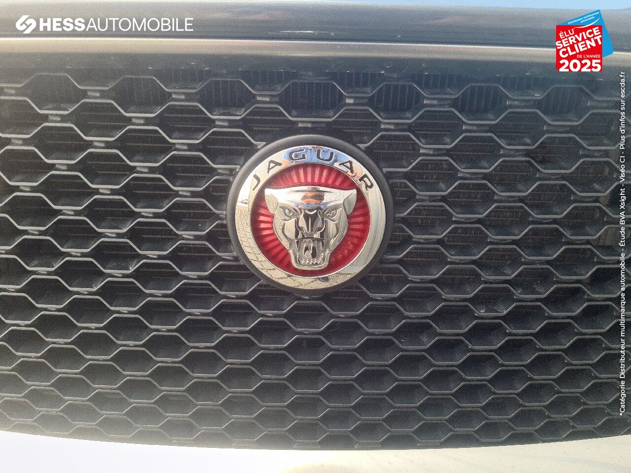 Véhicule d'occasion JAGUAR F-PACE V6 3.0D 300CH R-SPORT 4X4 BVA8 TPANO GPS CAMERA RADAR AV/AR XENON JA19 chez Jaguar Metz