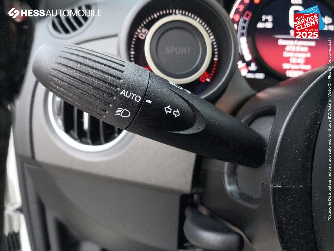 Véhicule d'occasion ABARTH 500 1.4 TURBO T-JET 180CH 595 COMPETIZIONE MY19 chez HESS Automobile