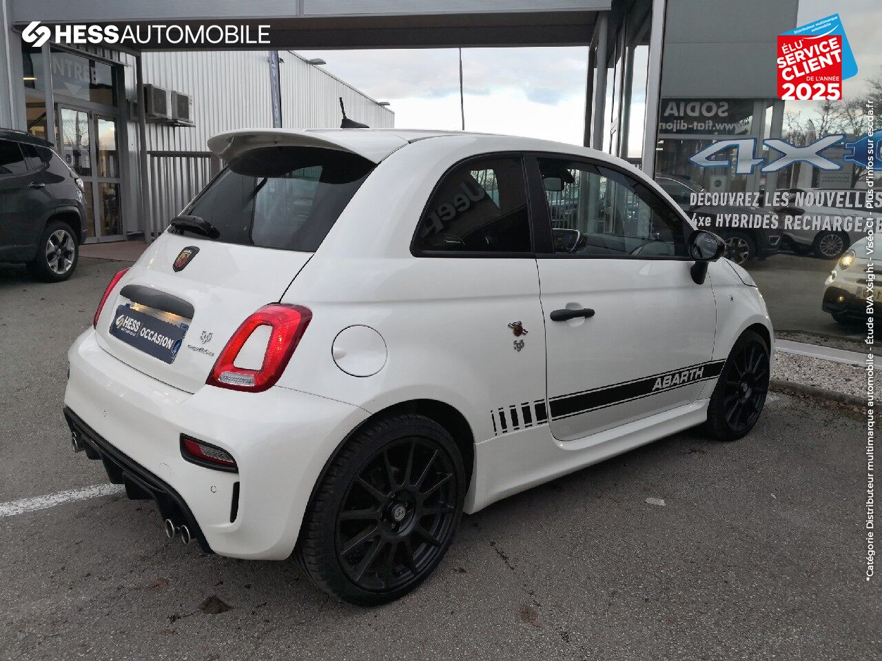 Véhicule d'occasion ABARTH 500 1.4 TURBO T-JET 180CH 595 COMPETIZIONE MY19 chez HESS Automobile