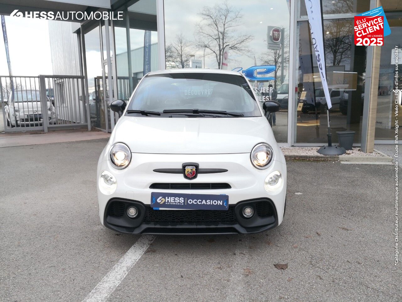 Véhicule d'occasion ABARTH 500 1.4 TURBO T-JET 180CH 595 COMPETIZIONE MY19 chez HESS Automobile