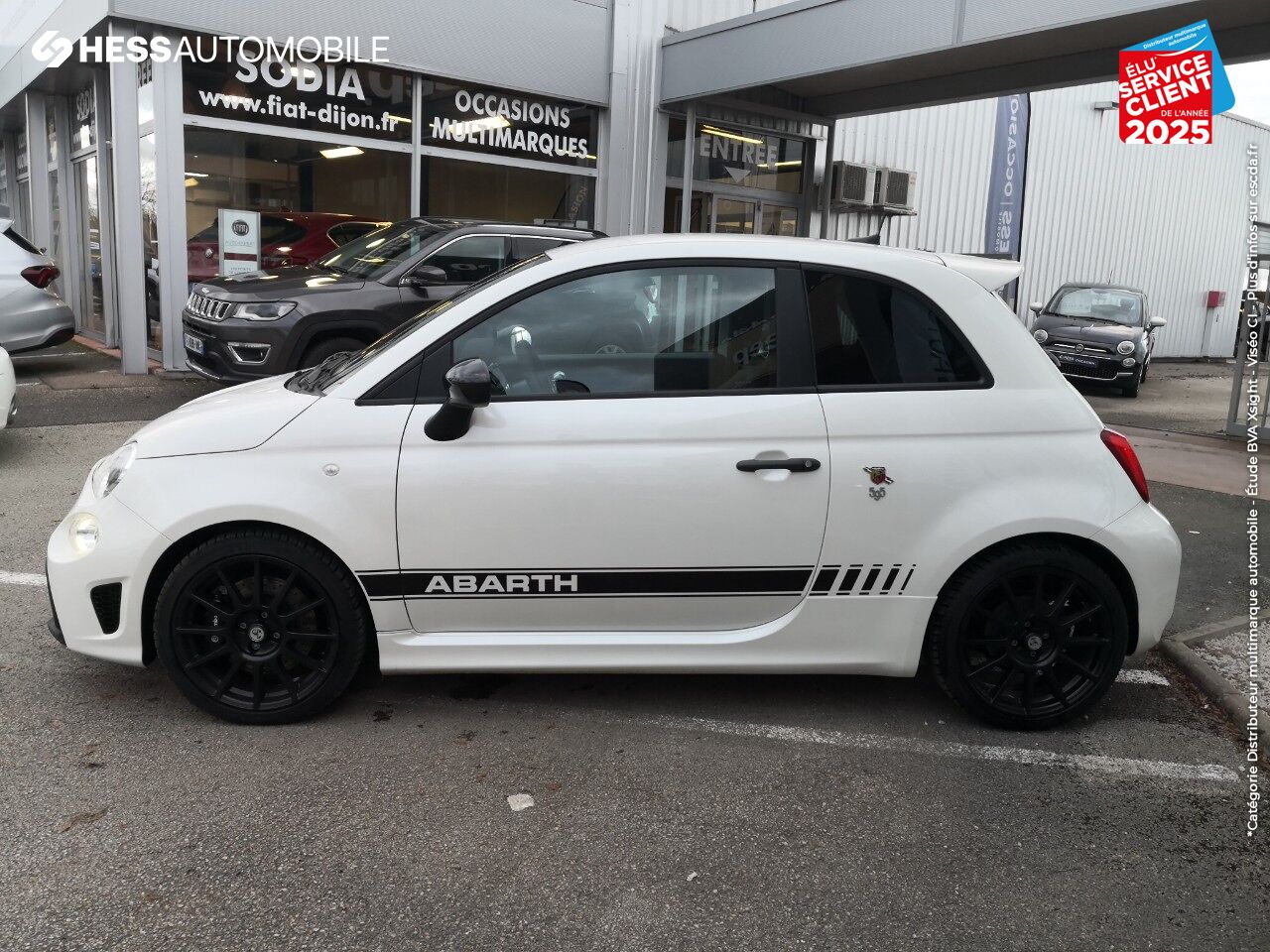 Véhicule d'occasion ABARTH 500 1.4 TURBO T-JET 180CH 595 COMPETIZIONE MY19 chez HESS Automobile