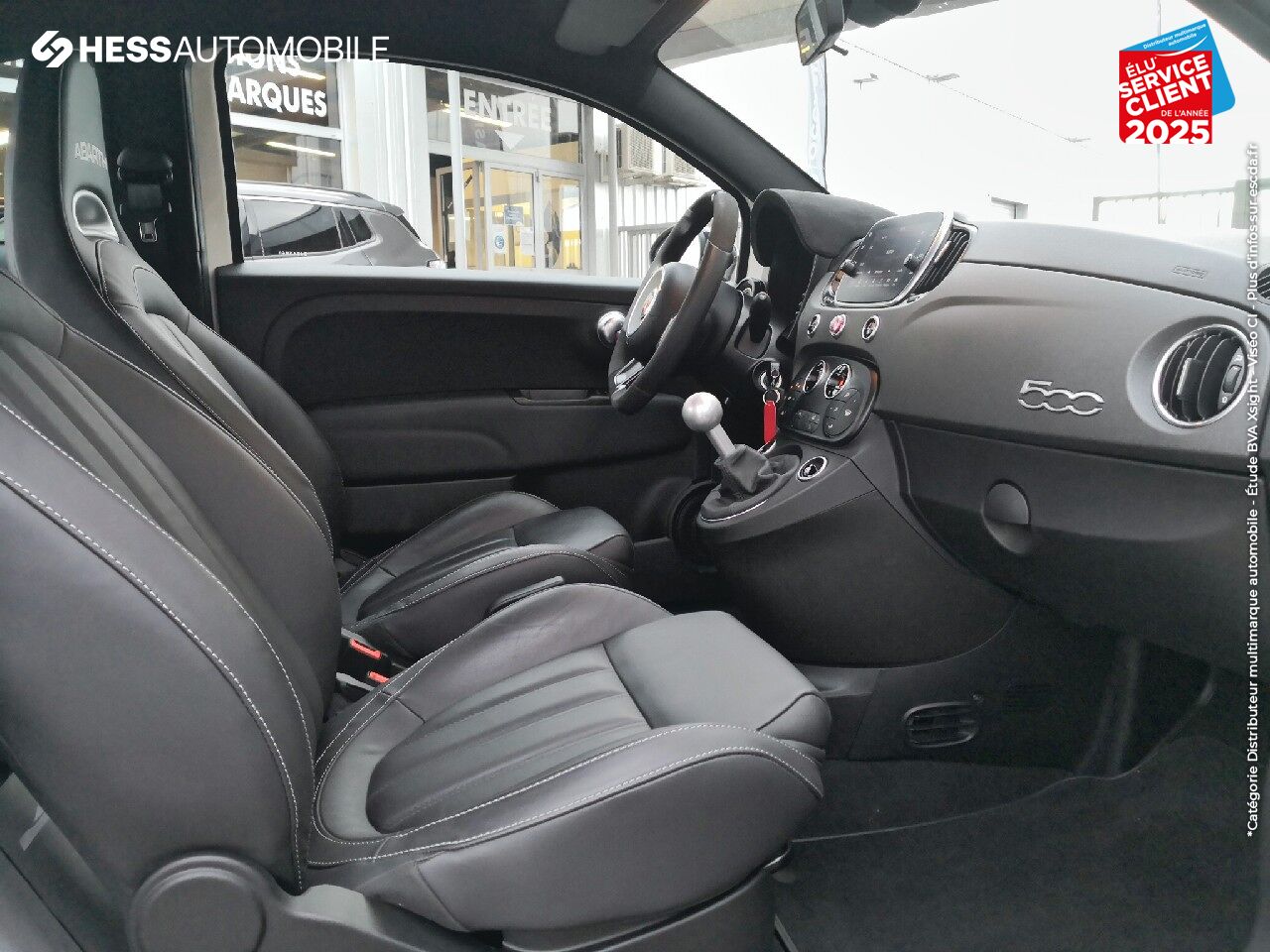 Véhicule d'occasion ABARTH 500 1.4 TURBO T-JET 180CH 595 COMPETIZIONE MY19 chez HESS Automobile