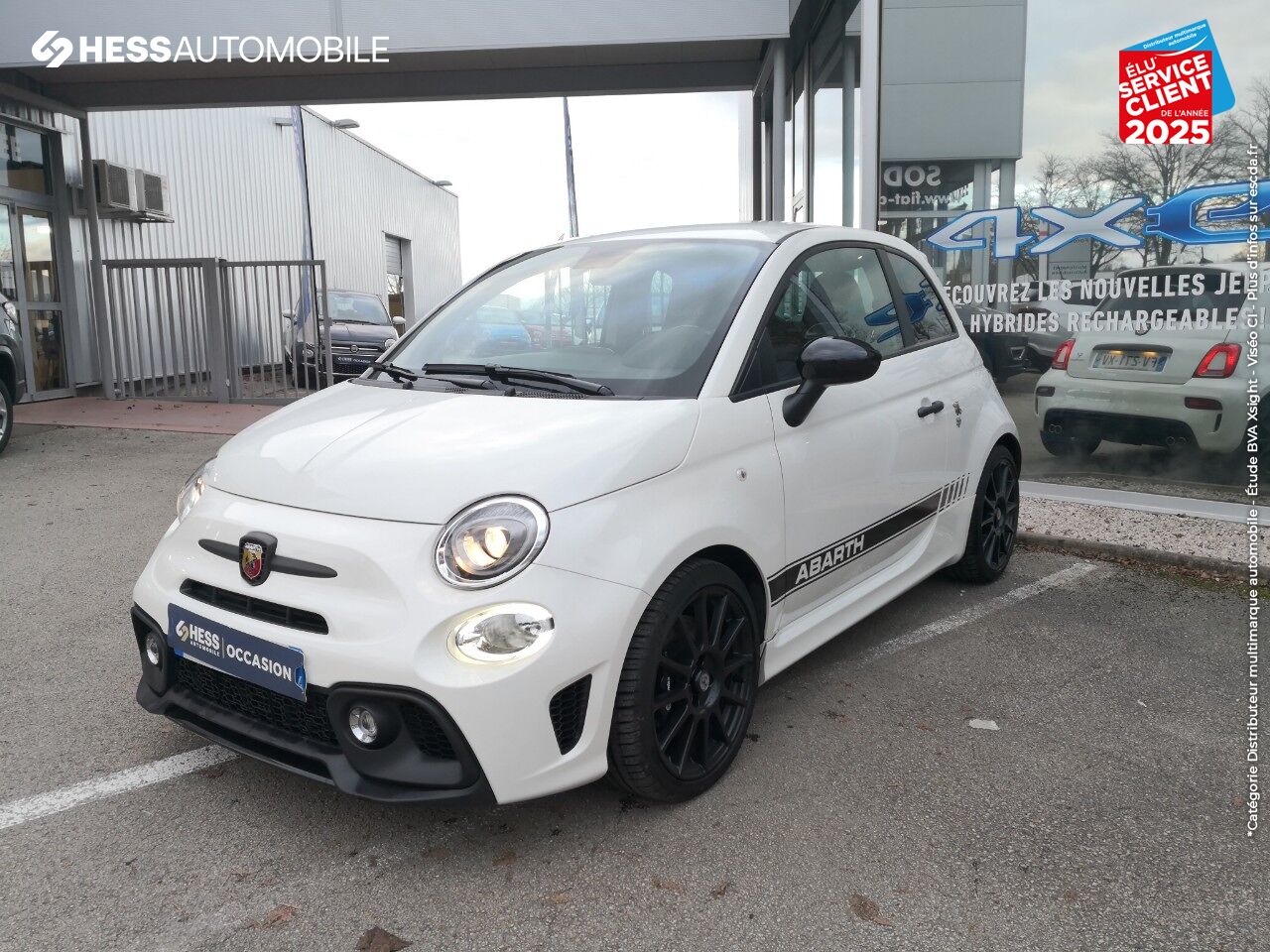 Véhicule d'occasion ABARTH 500 1.4 TURBO T-JET 180CH 595 COMPETIZIONE MY19 chez HESS Automobile