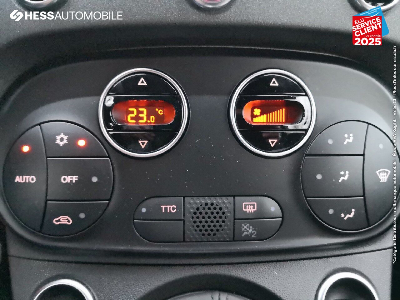 Véhicule d'occasion ABARTH 500 1.4 TURBO T-JET 180CH 595 COMPETIZIONE MY19 chez HESS Automobile