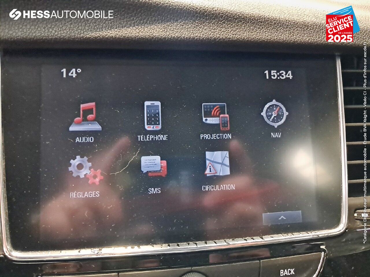 Véhicule d'occasion OPEL MOKKA X 1.4 TURBO 140CH COLOR EDITION 4X2 GPS CAMERA chez Nissan Strasbourg
