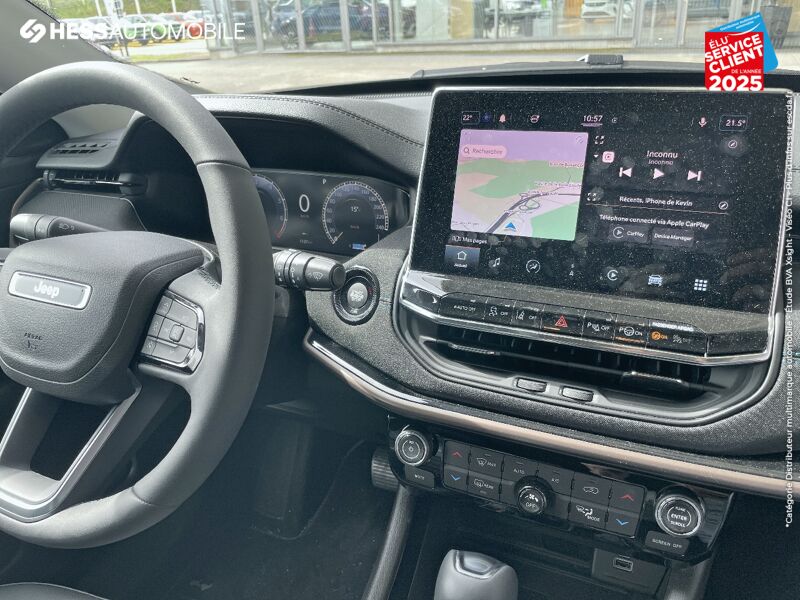 Véhicule neuf JEEP COMPASS E-HYBRID UPLAND 1.5 TURBO 130CH BVR7 chez Fiat Besançon