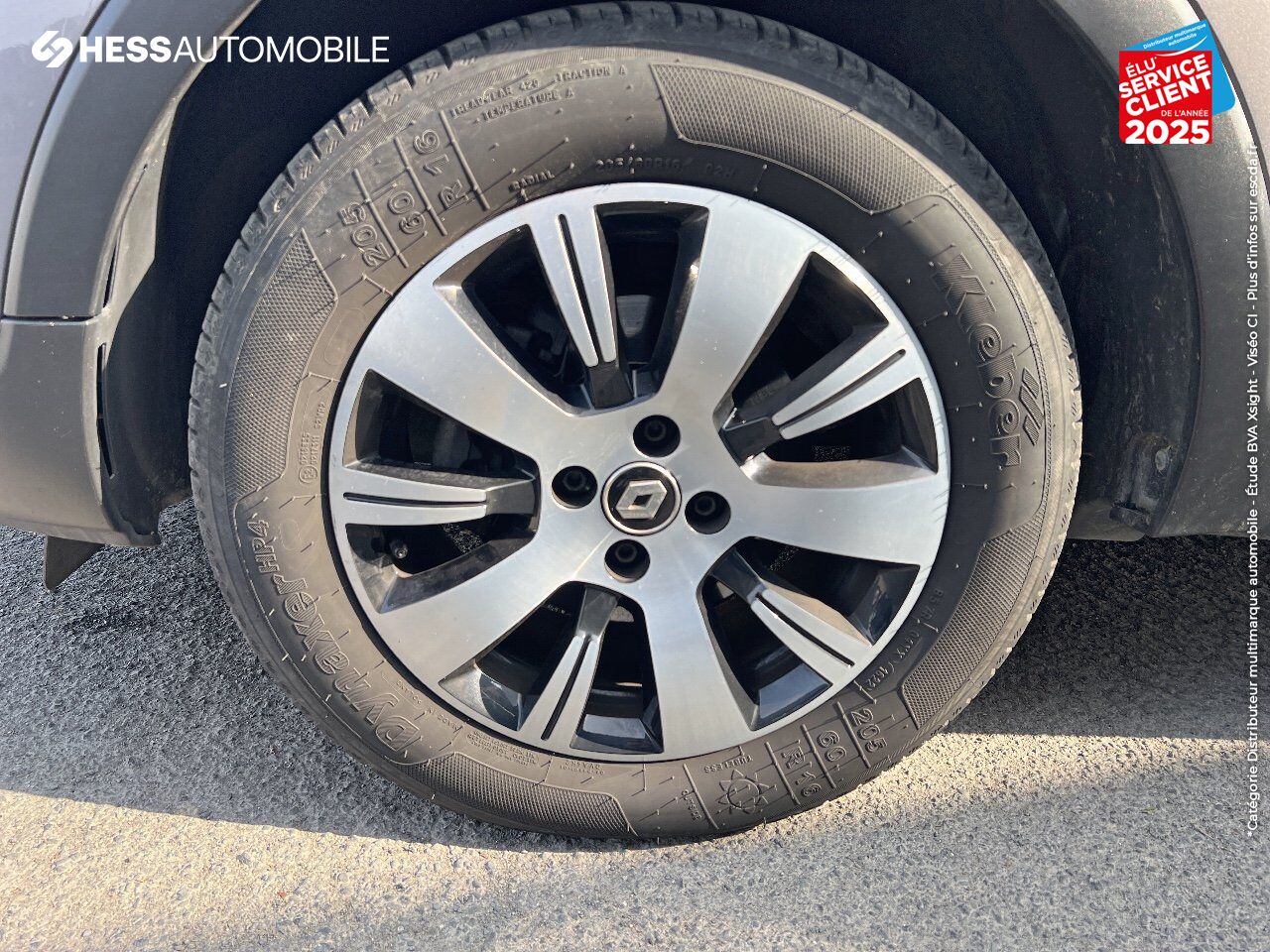 Véhicule d'occasion RENAULT CAPTUR 1.5 DCI 90CH ENERGY BUSINESS EDC EURO6C GPS chez Renault Sélestat