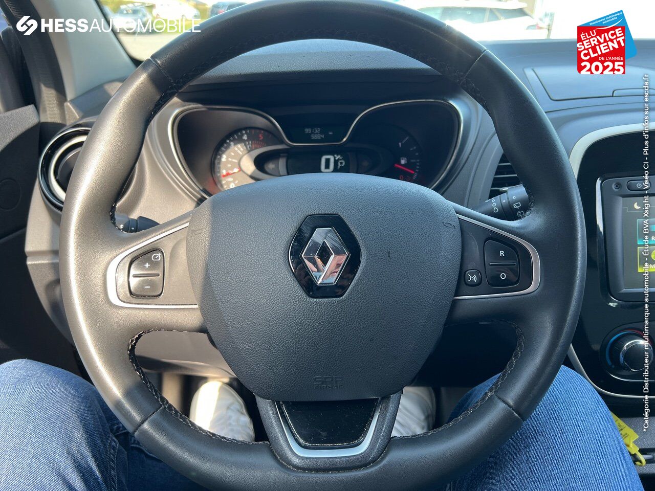 Véhicule d'occasion RENAULT CAPTUR 1.5 DCI 90CH ENERGY BUSINESS EDC EURO6C GPS chez Renault Sélestat
