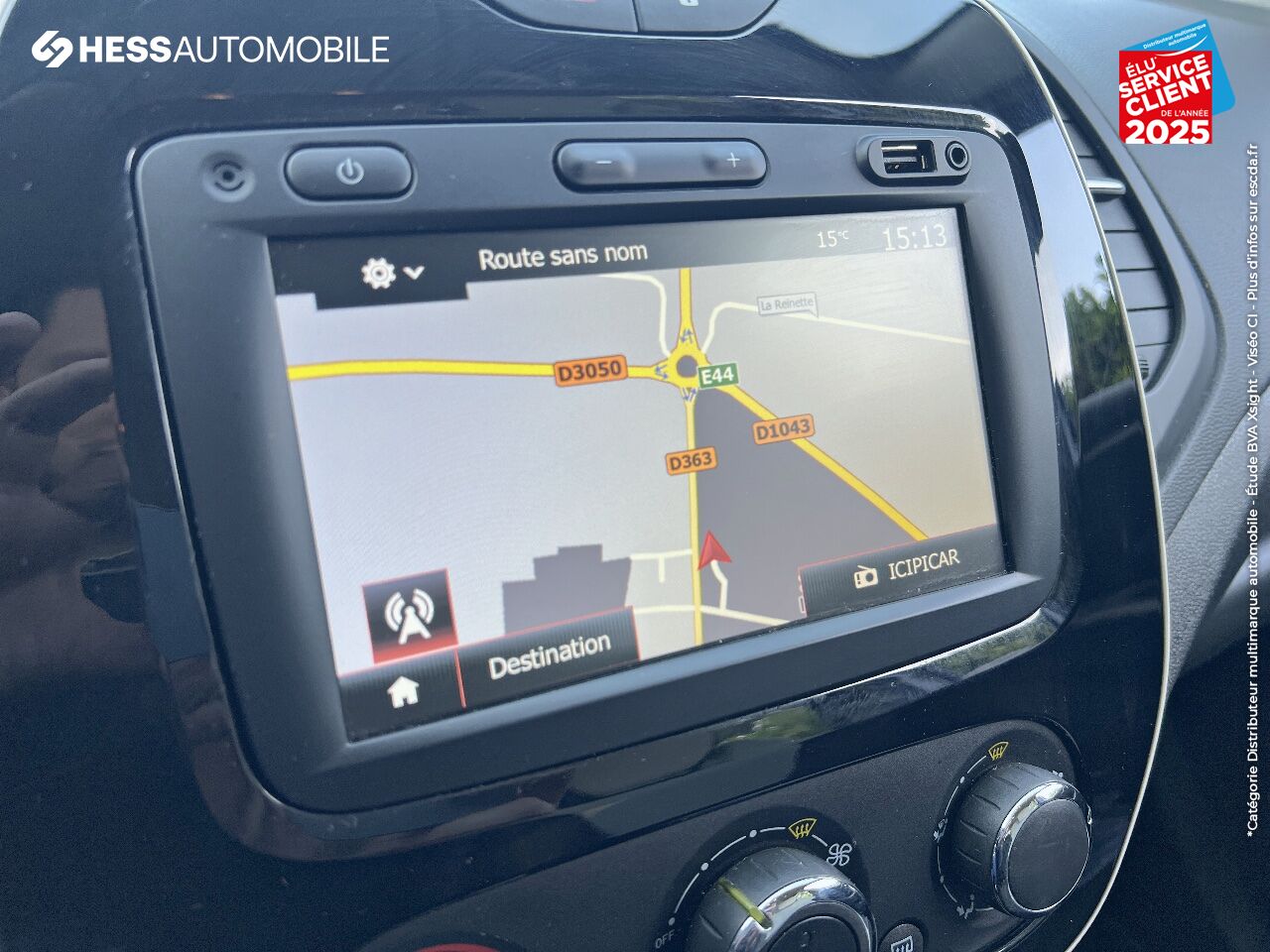 Véhicule d'occasion RENAULT CAPTUR 1.5 DCI 90CH ENERGY BUSINESS EDC EURO6C GPS chez Renault Sélestat