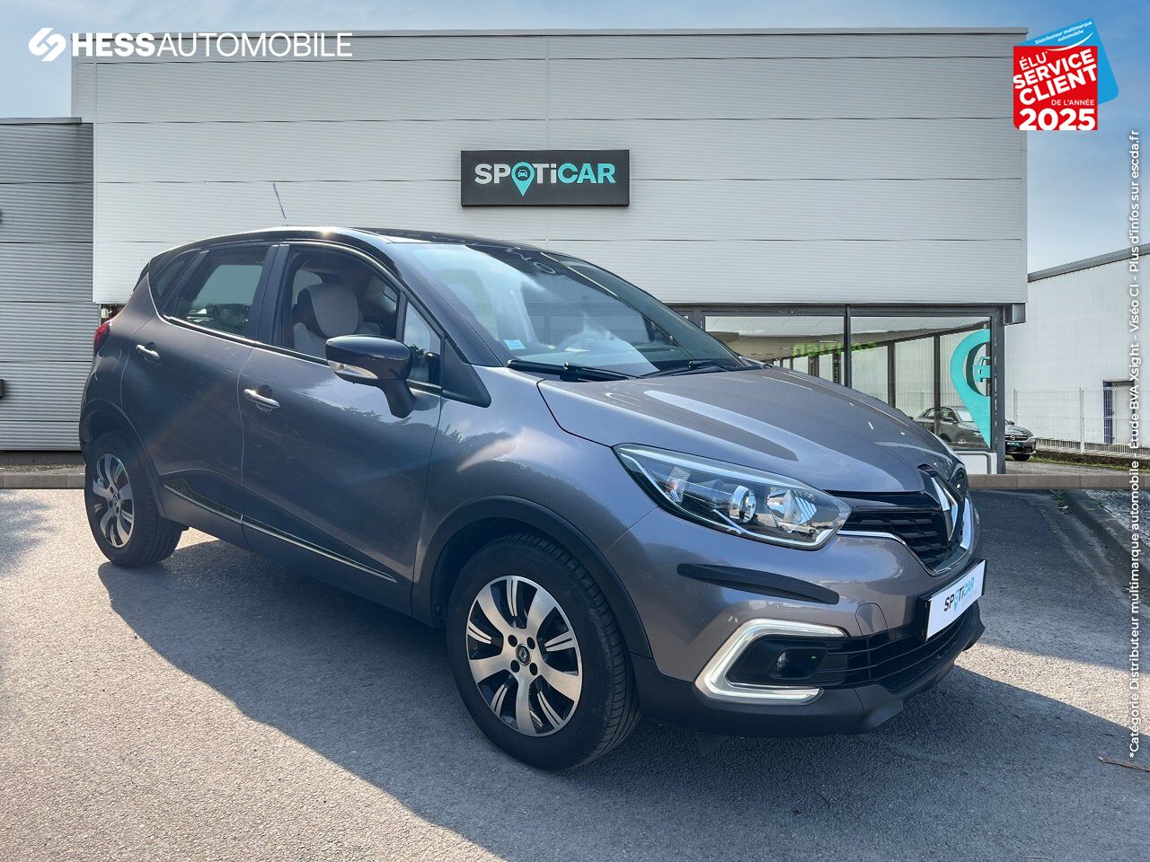 Véhicule d'occasion RENAULT CAPTUR 1.5 DCI 90CH ENERGY BUSINESS EDC EURO6C GPS chez Renault Sélestat