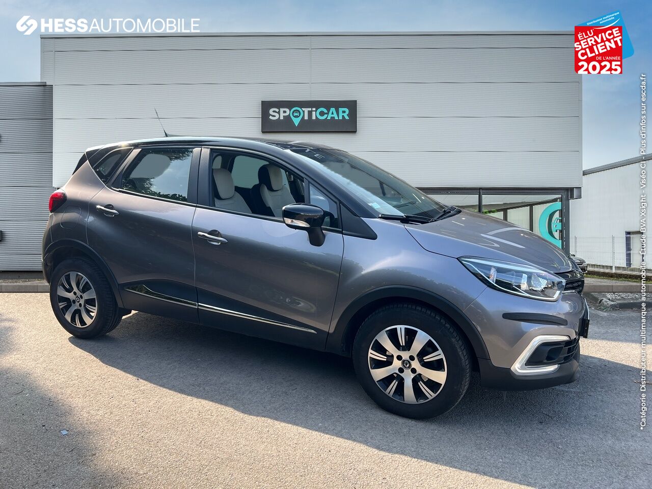 Véhicule d'occasion RENAULT CAPTUR 1.5 DCI 90CH ENERGY BUSINESS EDC EURO6C GPS chez Renault Sélestat
