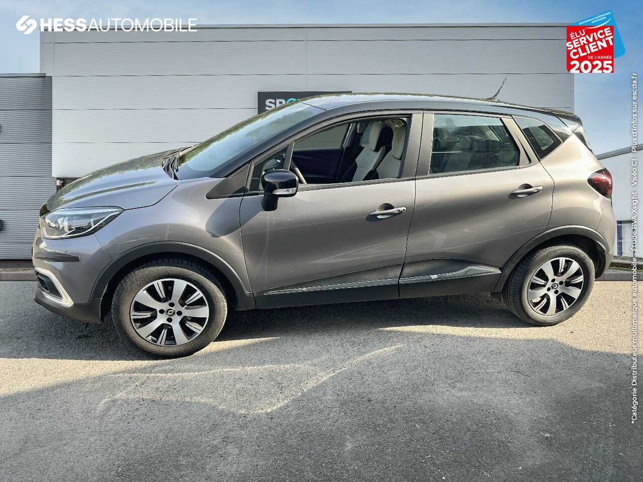 Véhicule d'occasion RENAULT CAPTUR 1.5 DCI 90CH ENERGY BUSINESS EDC EURO6C GPS chez Renault Sélestat