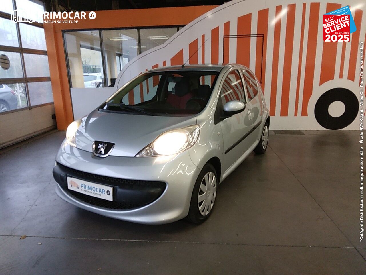 Véhicule d'occasion PEUGEOT 107 1.4 HDI URBAN MOVE 5P chez Primocar