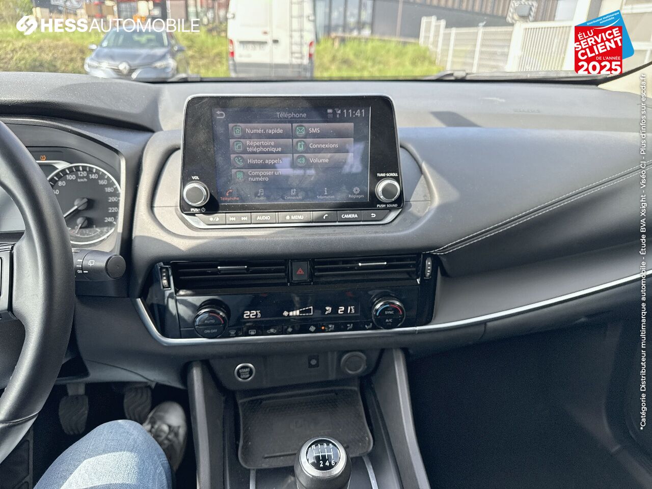 Véhicule d'occasion NISSAN QASHQAI 1.3 MILD HYBRID 140CH BUSINESS EDITION 2022 chez Nissan Qashqai occasion